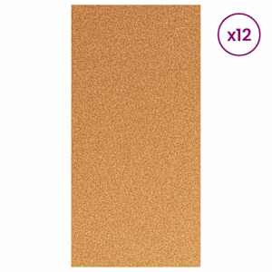 Korková deska 12 pcs 100 x 50 x 1 cm Korek Hnědá - obrázek 3