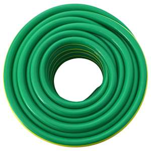 Zahradní hadice 5-vrstvá Zelená a žlutá 3 / 4'' 100 m PVC - obrázek 3