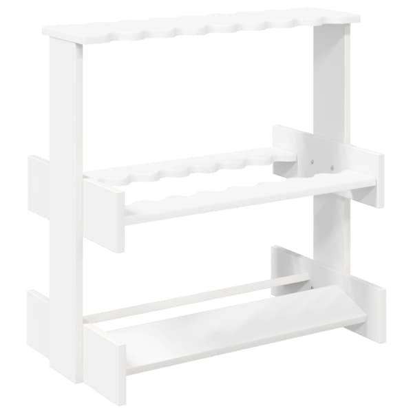 vidaXL Billiardi keppide hoidja Tehispuit 60 x 35 x 60 cm Valge
