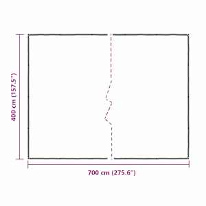 Plachta Transparentní 7 x 4 m PE - obrázek 10