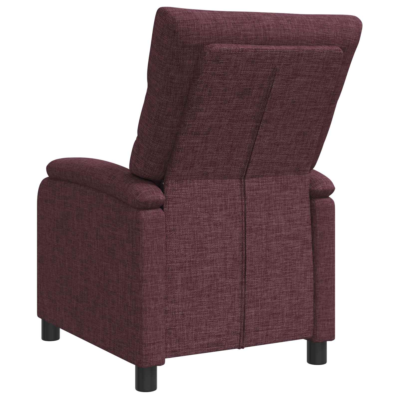 Relaxfauteuil Paars Stof - Afbeelding 3