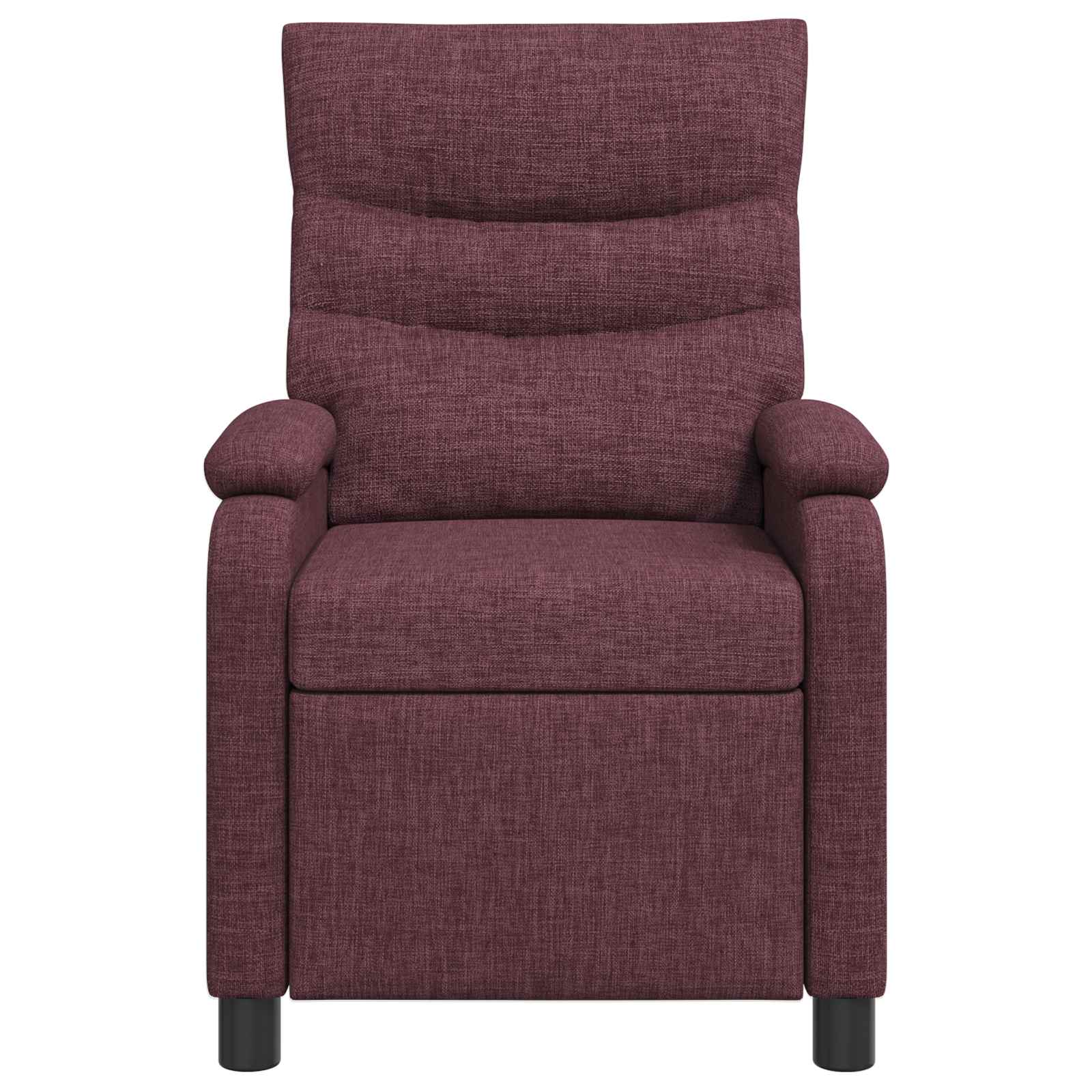 Relaxfauteuil Paars Stof - Afbeelding 2