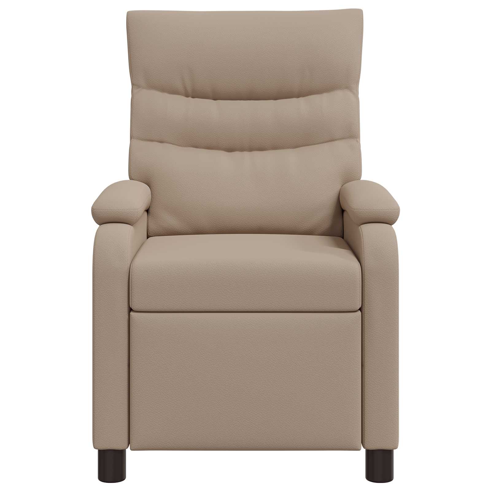 Massage Recliner Cappuccino Kunstleer - Afbeelding 4