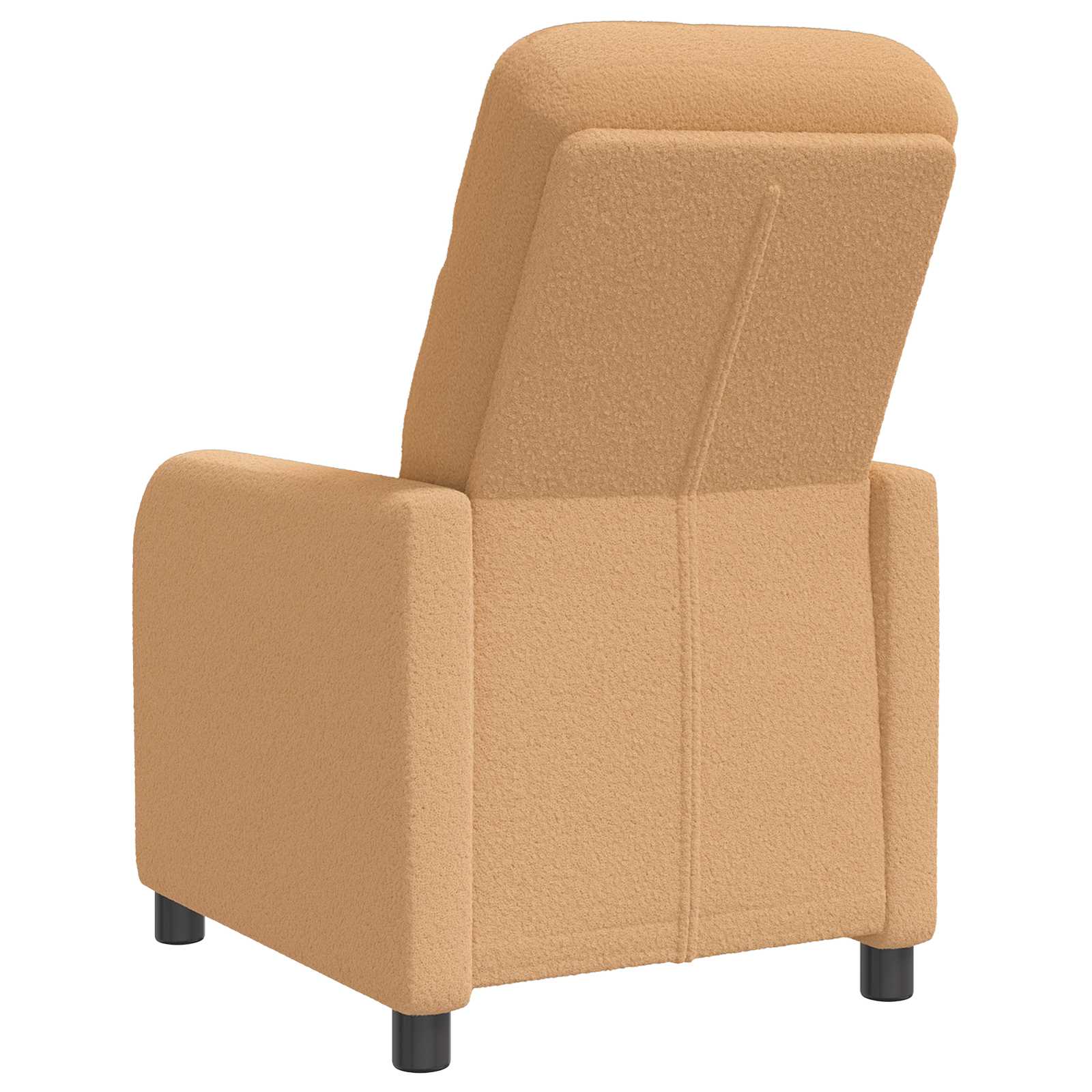 vidaXL Relaxfauteuil Beige Bouclé