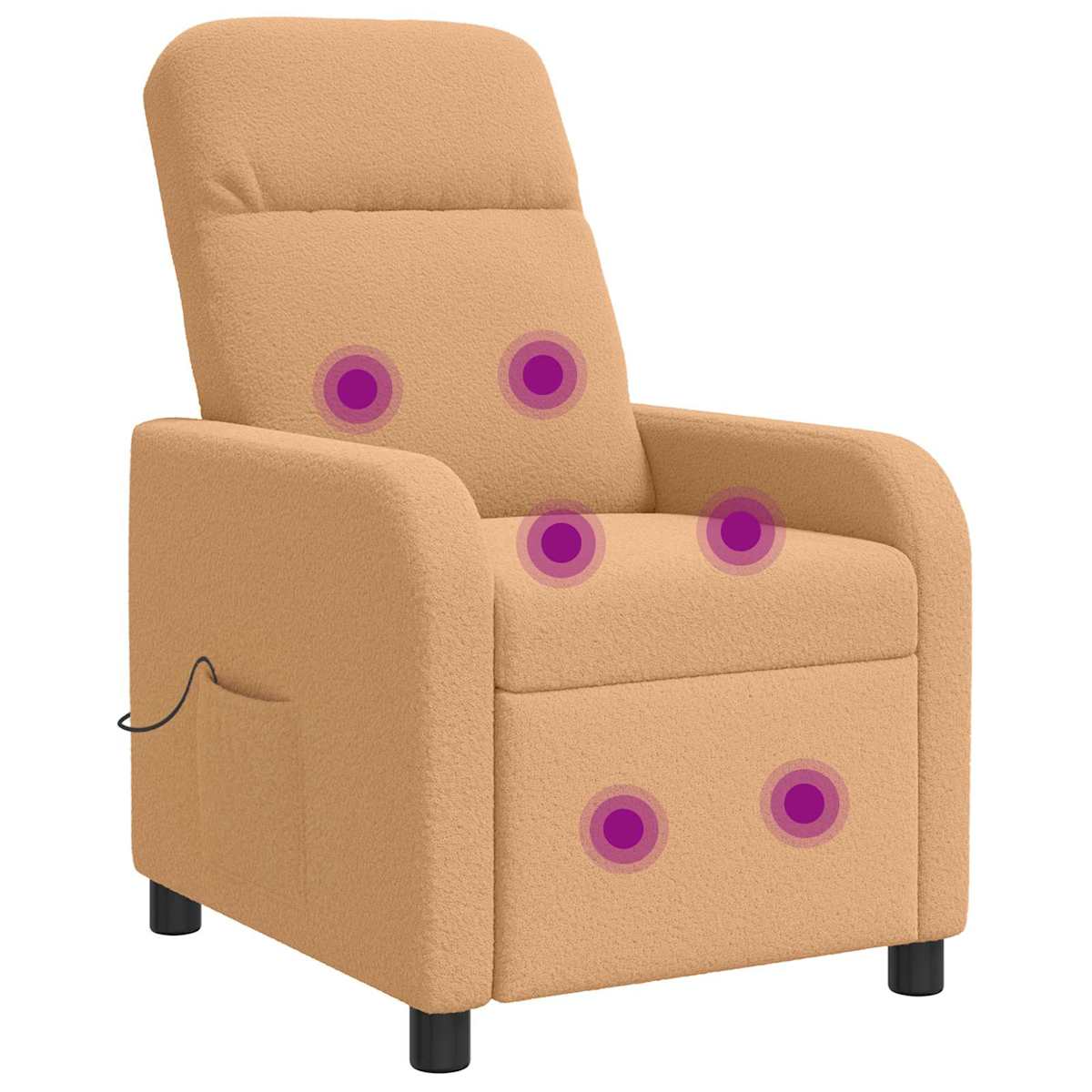 Massage Lænestol Bouclé - Billede 2