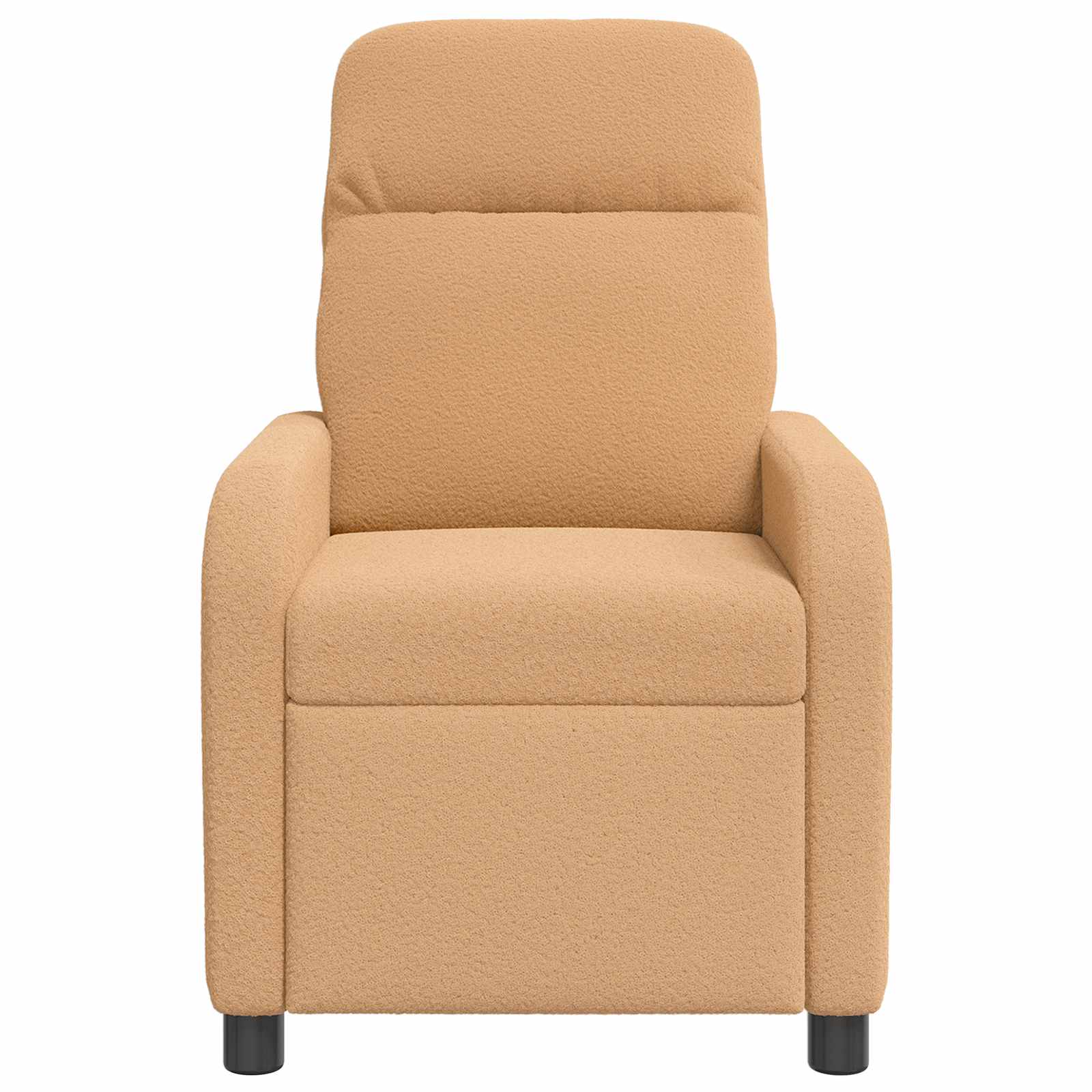 vidaXL Massage Relaxsessel Beige Bouclé – Bild 4