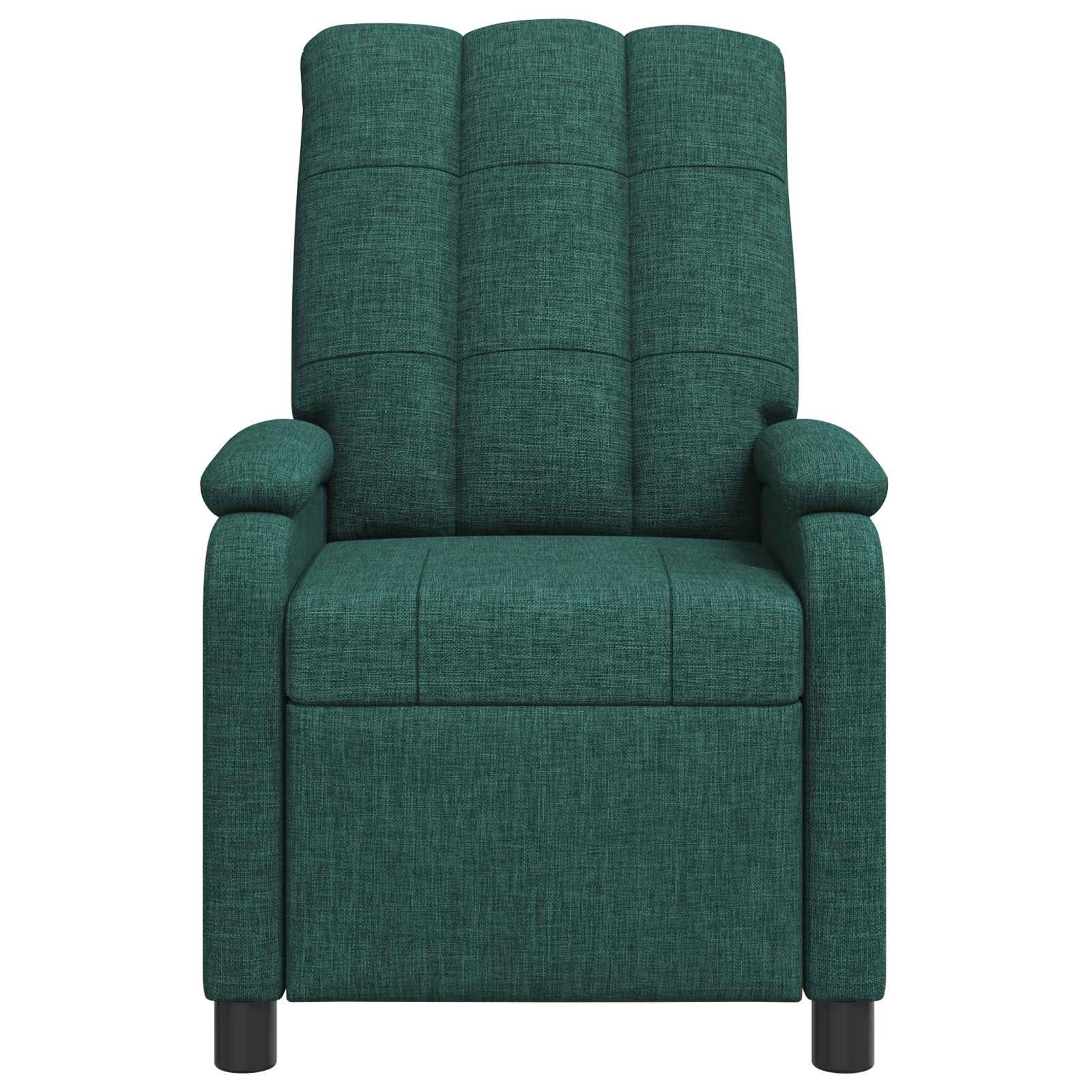 Massage Recliner Donkergroen Stof - Afbeelding 4