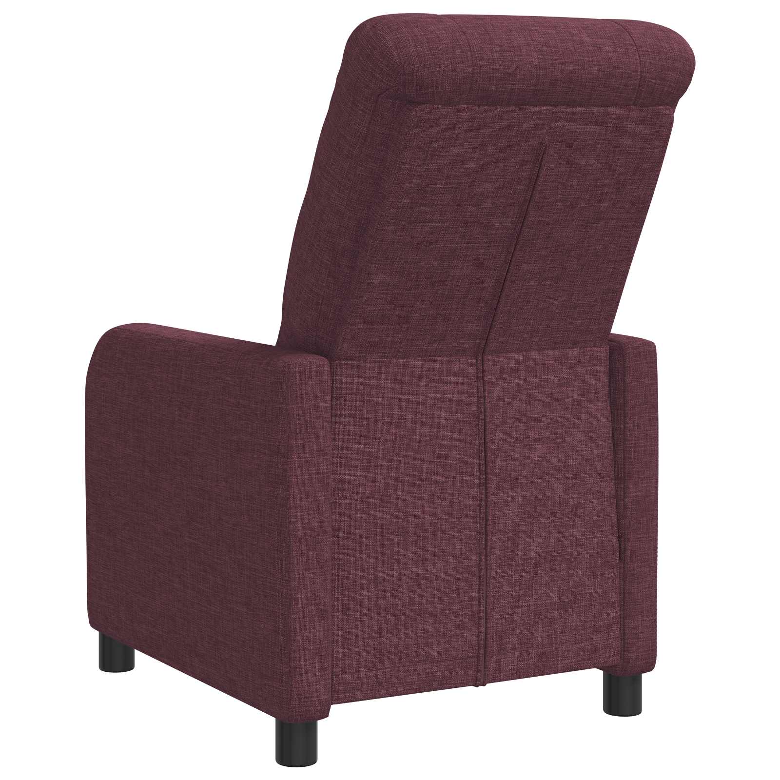 vidaXL Relaxfauteuil Paars Stof