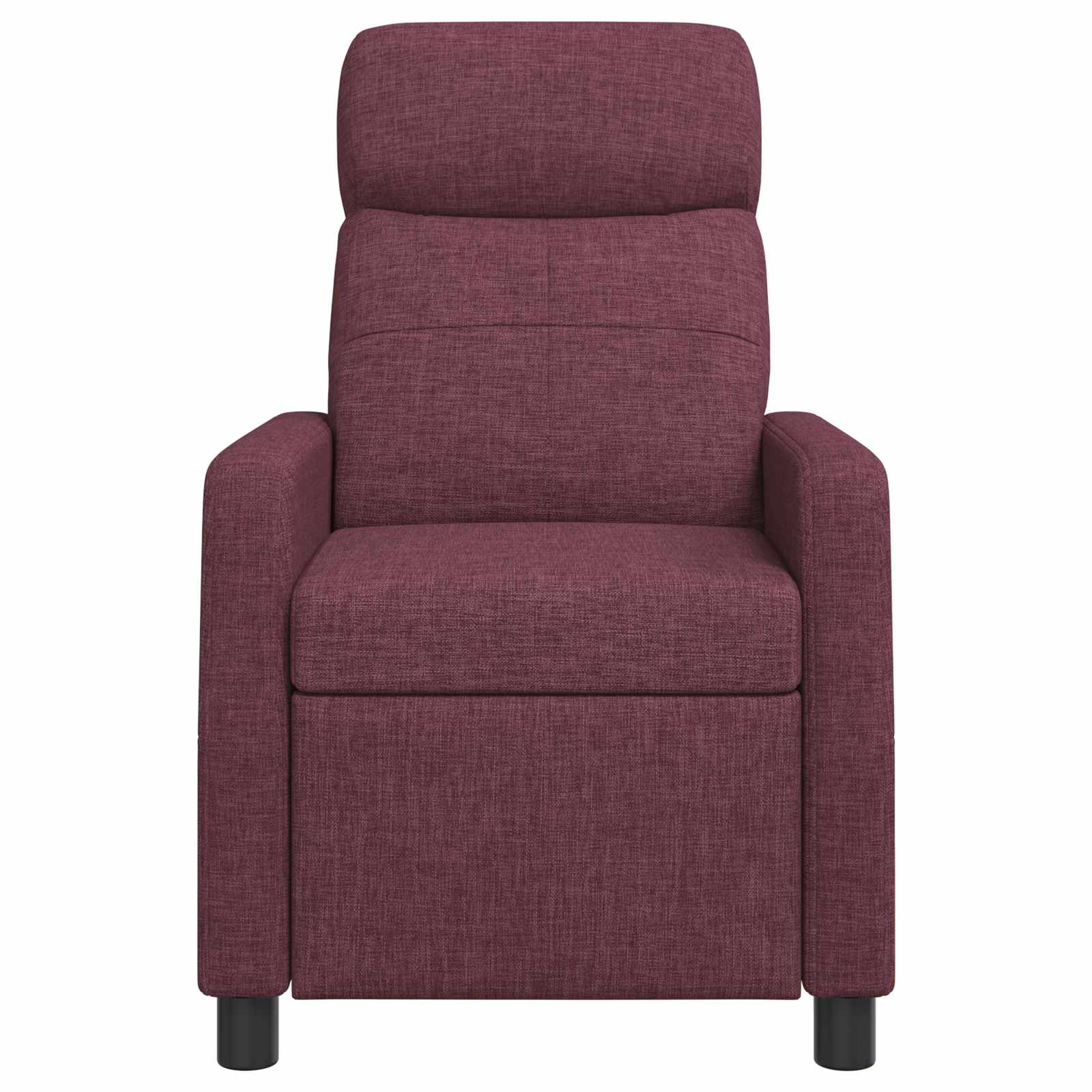 vidaXL Massage Relaxsessel Lila Stoff – Bild 4