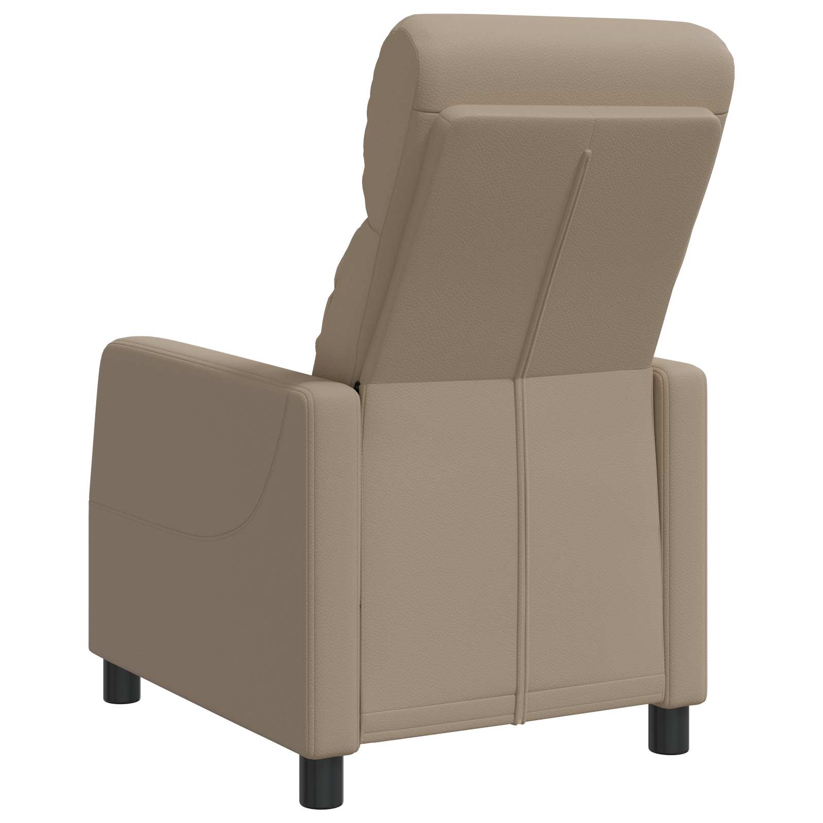 Relaxfauteuil Cappuccino Kunstleer - Afbeelding 3