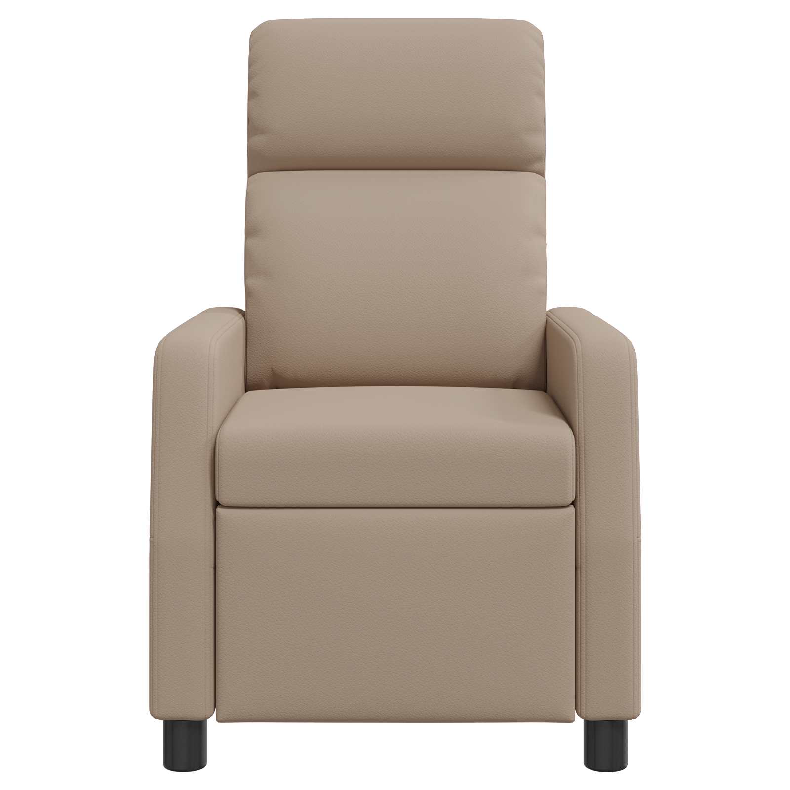 Relaxfauteuil Cappuccino Kunstleer - Afbeelding 2