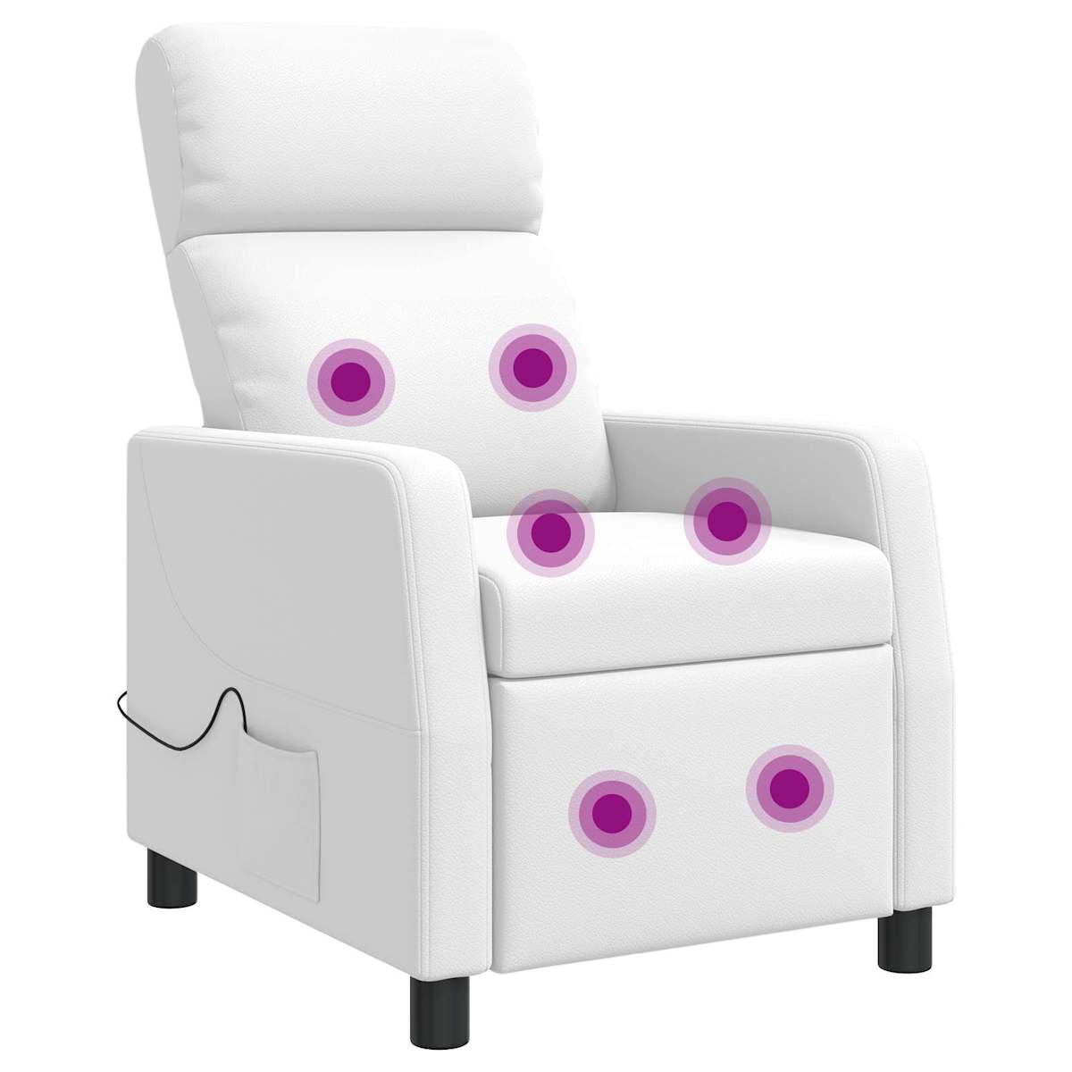 Massage Lænestol Kunstlæder - Billede 2