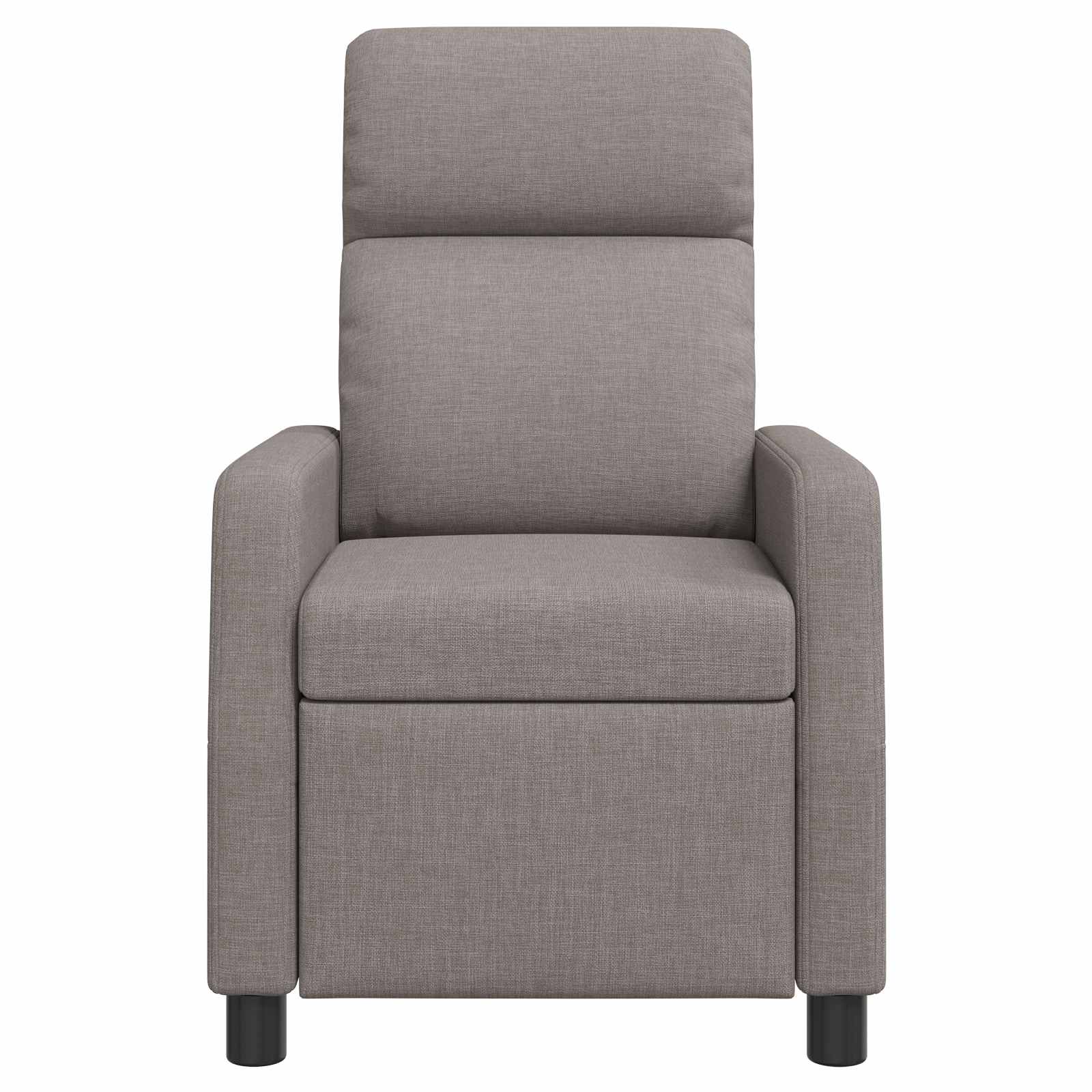 vidaXL Masirni ležalnik Taupe Blago - slika 4