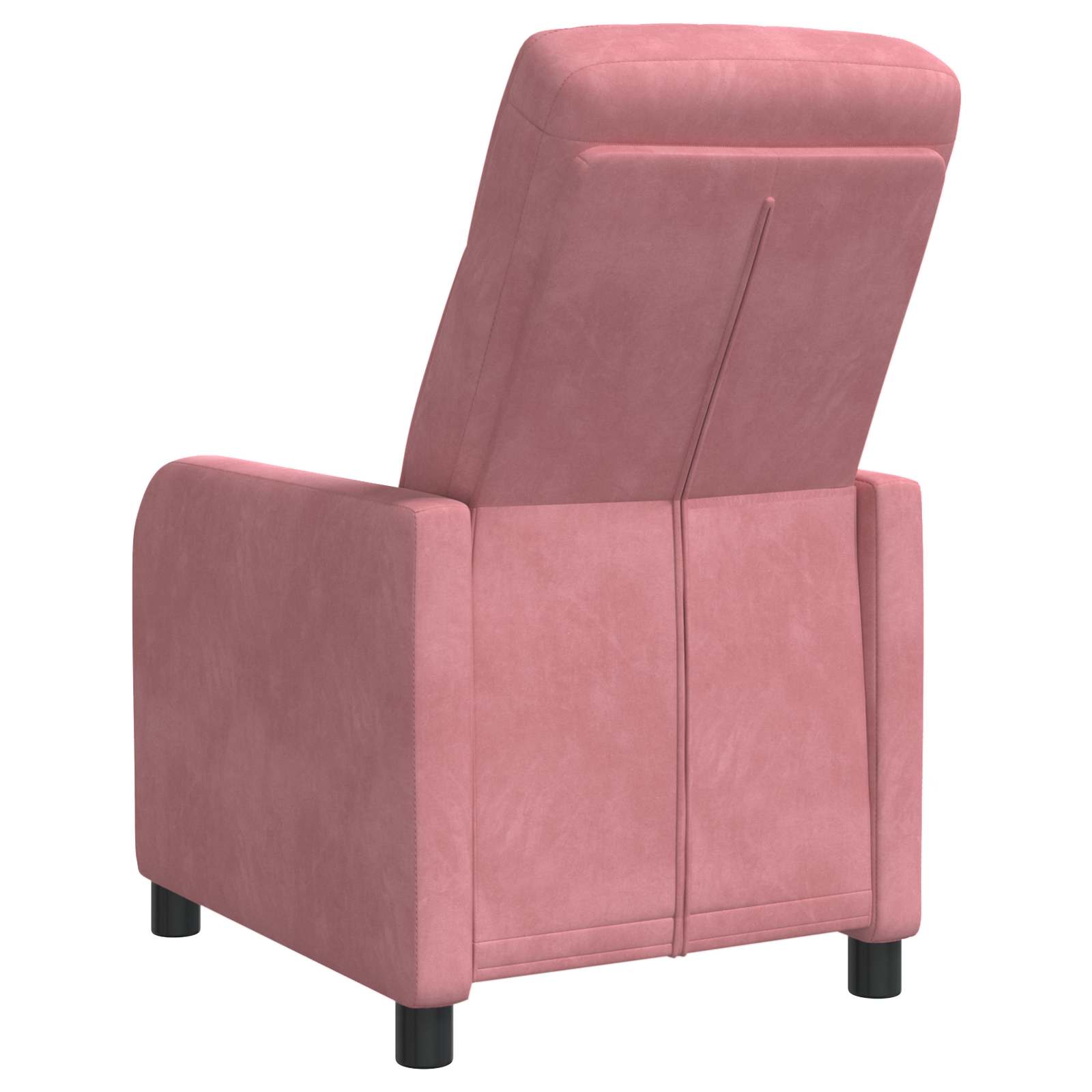vidaXL Relaxfauteuil Roze fluweel