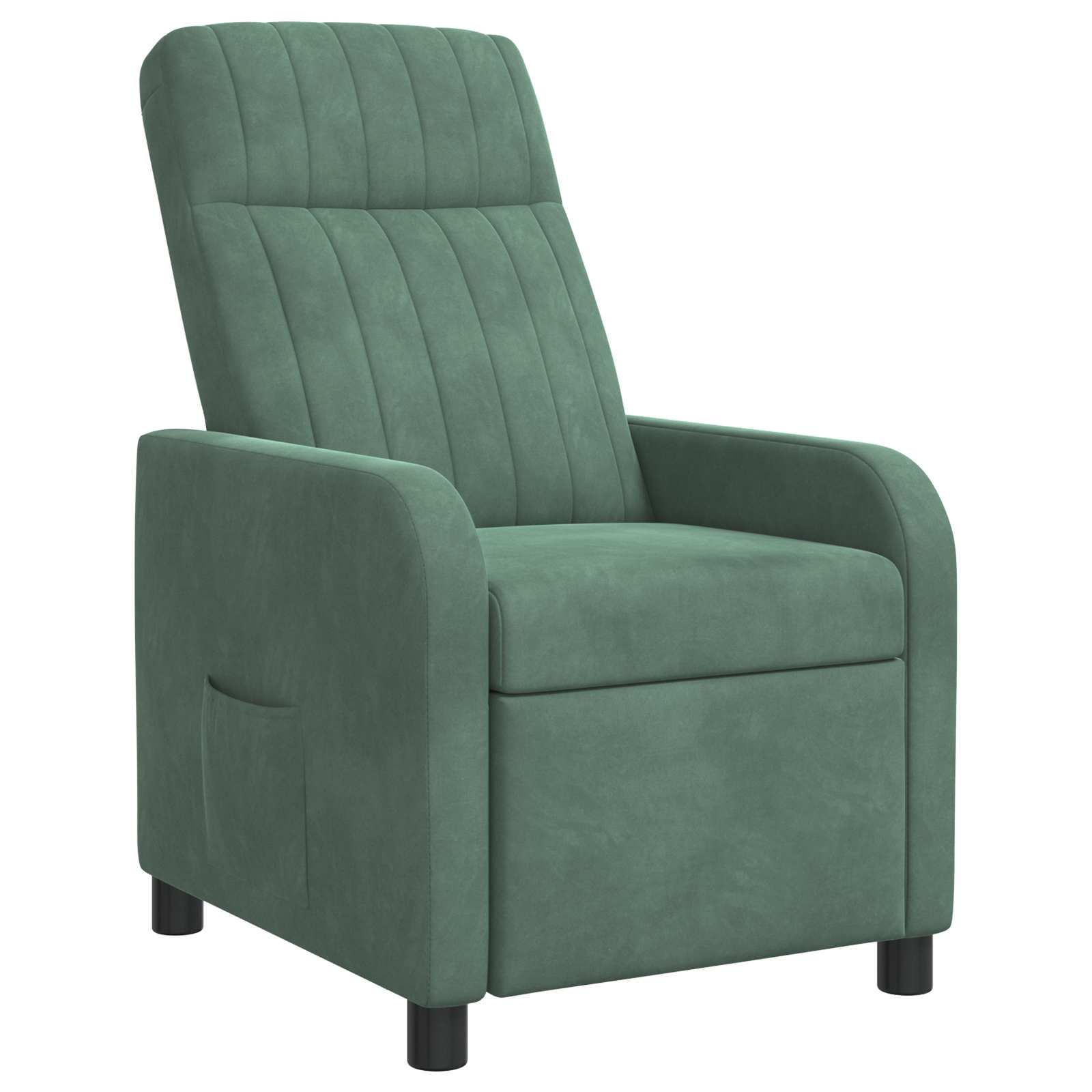 vidaXL Relaxfauteuil Zeegroen fluweel