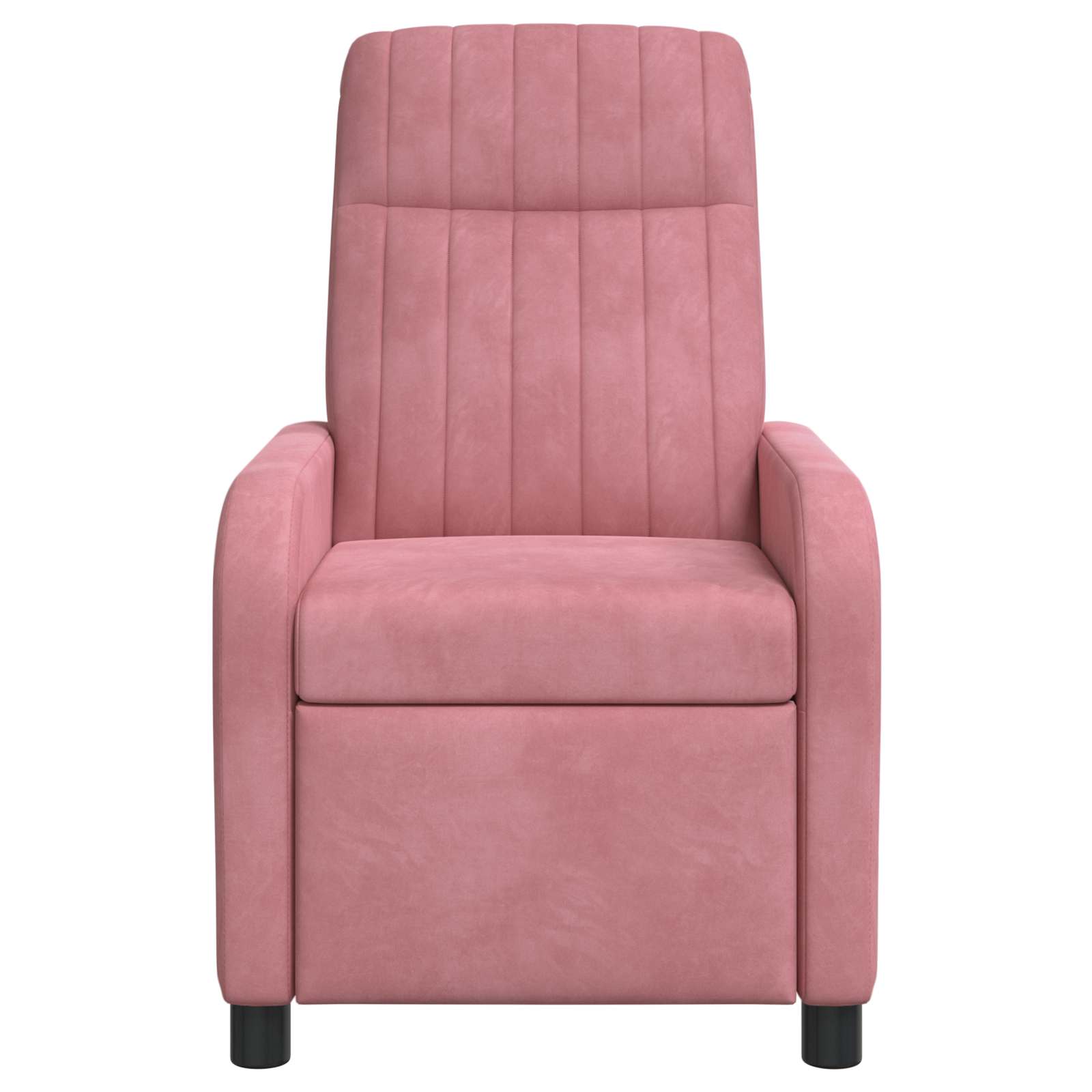 vidaXL Massage Recliner Roze fluweel