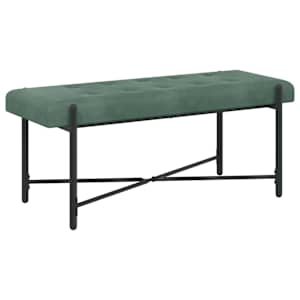 Lavice s knoflíky a polštáři Mořská zelená 110 x 40 x 46 cm - obrázek 6