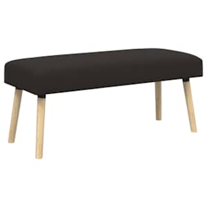 lavice Jednobarevný Černá 110 x 40 x 46 cm Bouclé - obrázek 2