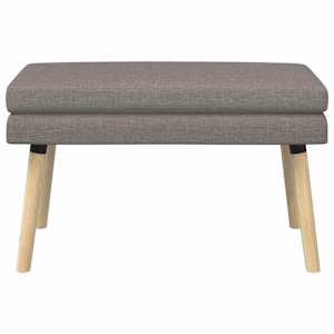 Dvouúrovňová lavice Taupe 80 x 40 x 47 cm Textil - obrázek 5