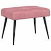 vidaXL N&ouml;&ouml;riga pehmendatud pink Roosa 60 x 40 x 45 cm Samet