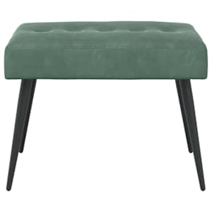 Lavice s knoflíkovým prošíváním Mořská zelená 60 x 40 x 45 cm - obrázek 5