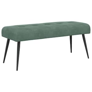 Lavice s knoflíkovým prošíváním Mořská zelená 110 x 40 x 46 cm - obrázek 2