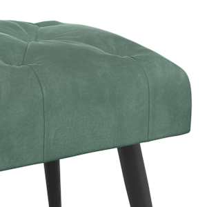Lavice s knoflíkovým prošíváním Mořská zelená 80 x 40 x 46 cm - obrázek 6