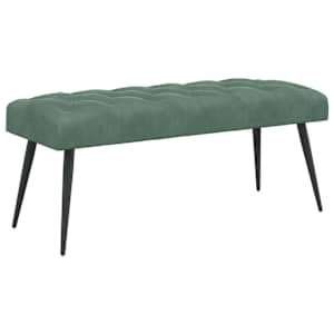 Lavice s knoflíkovým prošíváním Mořská zelená 110 x 40 x 46 cm - obrázek 2