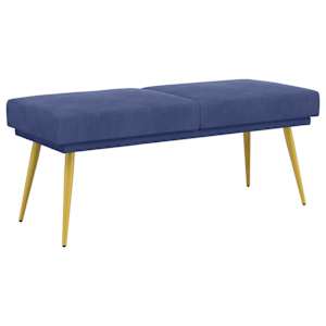 vidaXL Kahekordne pink Politsei sinine 120 x 45 x 46 cm Samet