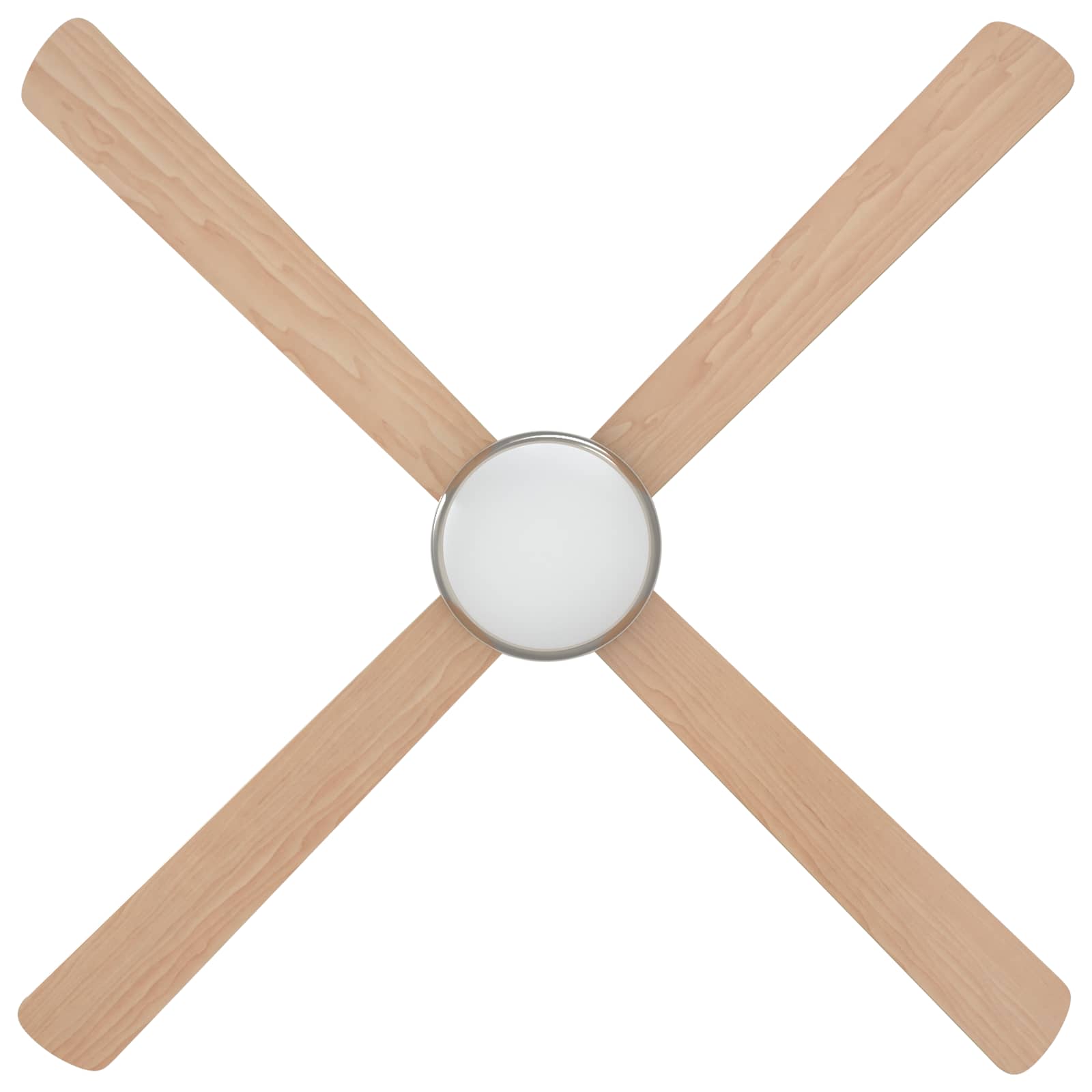 Plafondventilator met licht en afstandsbediening Ø 130 cm image 4