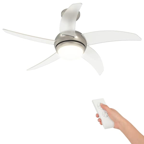 vidaXL Lageventilaator koos valguse ja kaugjuhtimispuldiga &Oslash; 110 cm