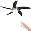 vidaXL Laeventilaator valgusti ja kaugjuhtimispuldiga &Oslash; 110 cm