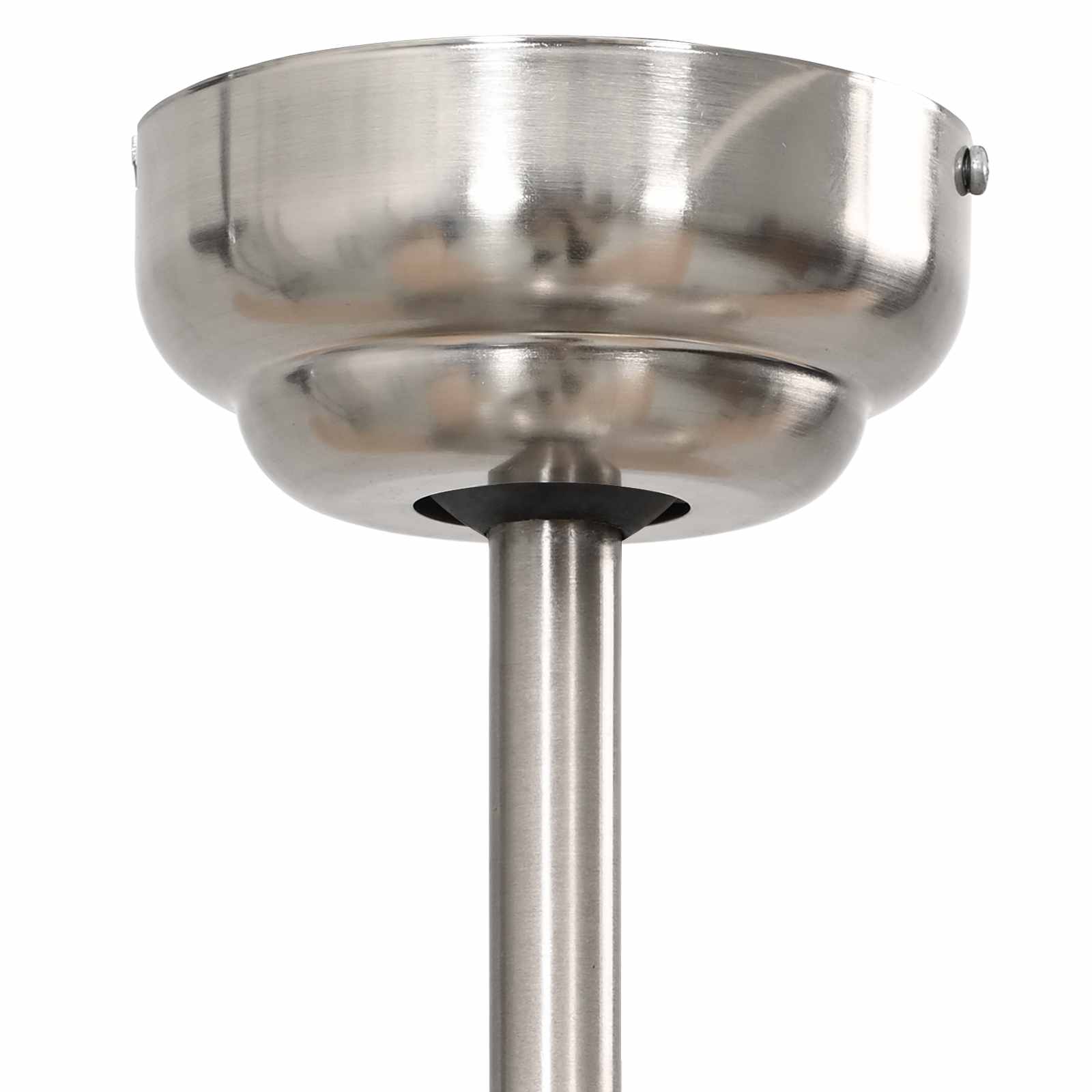 Plafondventilator met licht en afstandsbediening Ø 130 cm Zwart image 10
