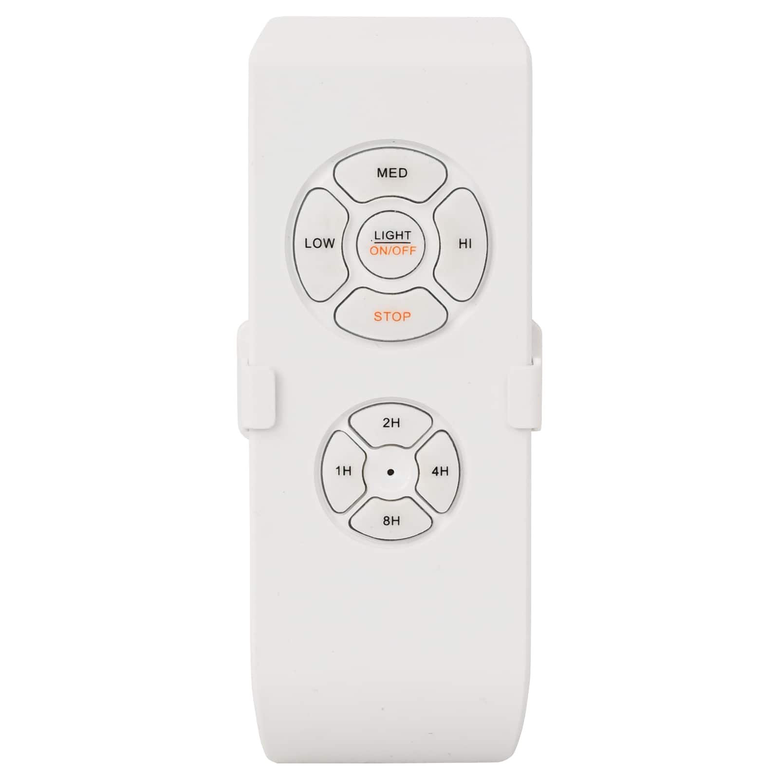 Plafondventilator met licht en afstandsbediening Ø 130 cm Zwart image 11