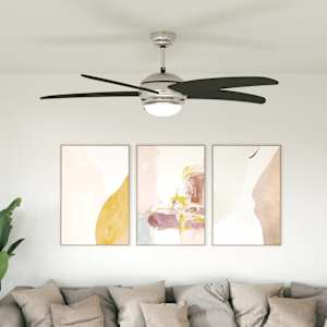 Stropní ventilátor s osvětlením a dálkovým ovládáním Ø 130 cm - obrázek 1