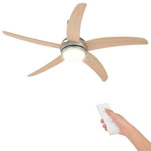 Stropní ventilátor s osvětlením a dálkovým ovládáním Ø 130 cm - obrázek 2