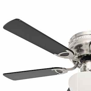 Stropní ventilátor s osvětlením Ø 82 cm Černá - obrázek 7