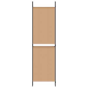 6-panelový dělící paravan Béžová 300 x 180 cm Textil - obrázek 5