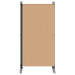 5-panelový paravan Béžová 433 x 180 cm Textil - obrázek 5
