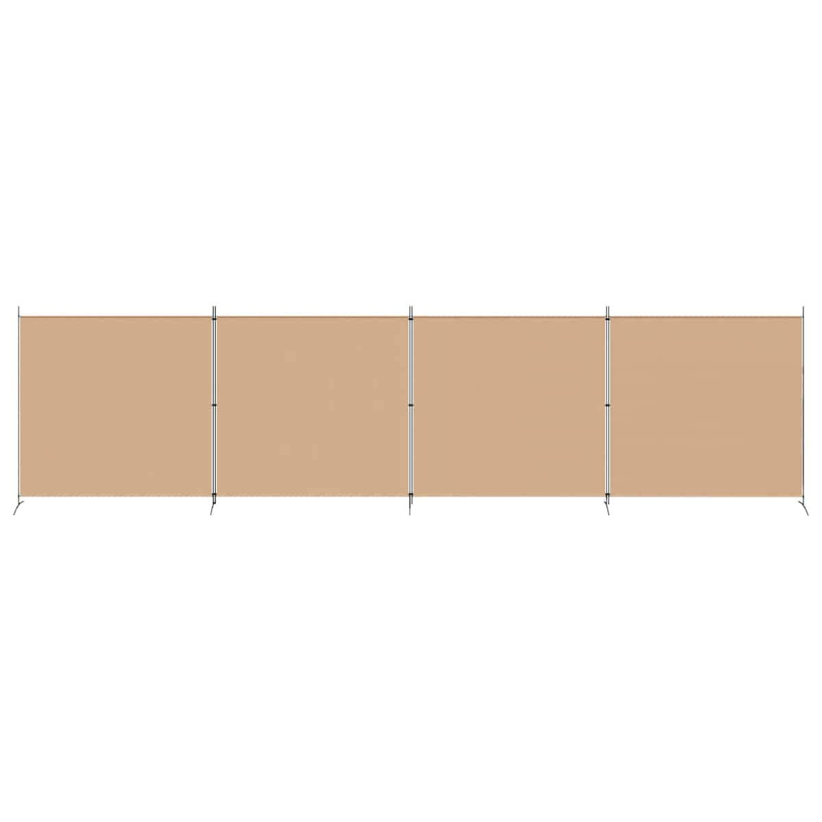 4-panel rumdeler Stof - Billede 4