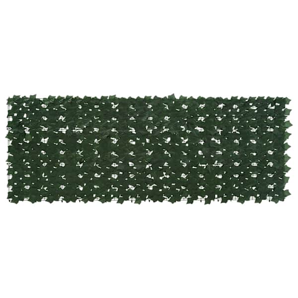 vidaXL R&otilde;du ekraan lehtedega Tumeroheline 200 x 75 cm