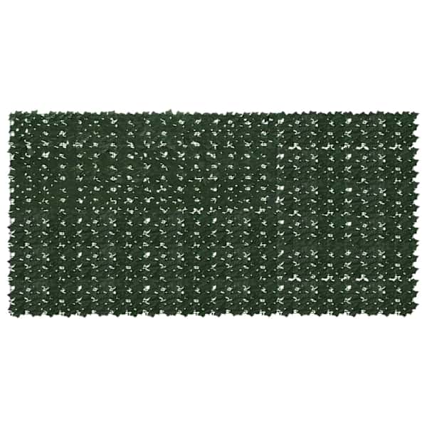vidaXL R&otilde;du ekraan lehtedega Tumeroheline 300 x 150 cm