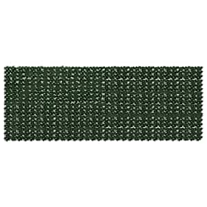 Ograja za balkon z listi Temno zelena 400 x 150 cm