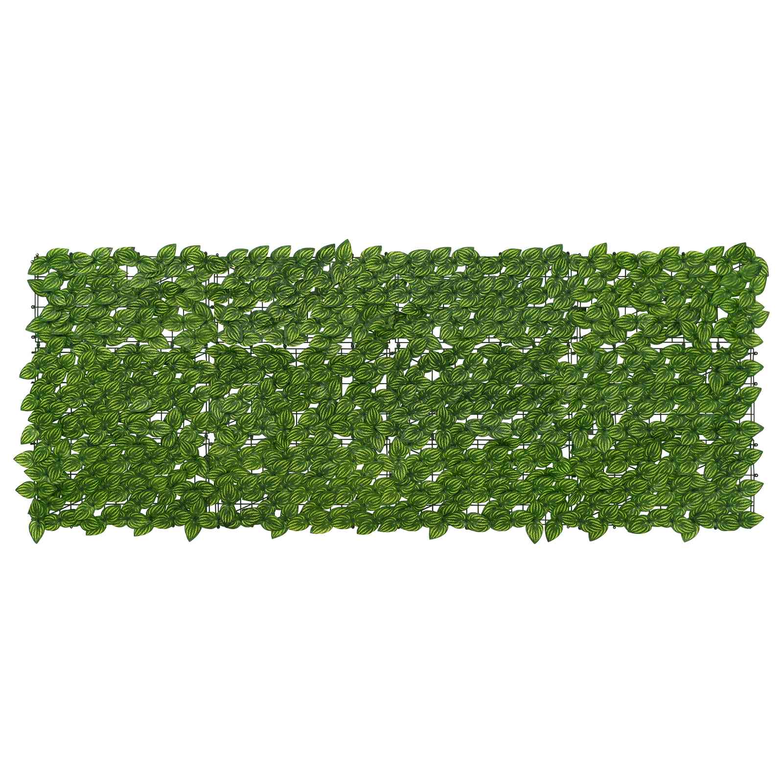 vidaXL Ecran de balcon cu frunze Verde și galben 200 x 75 cm