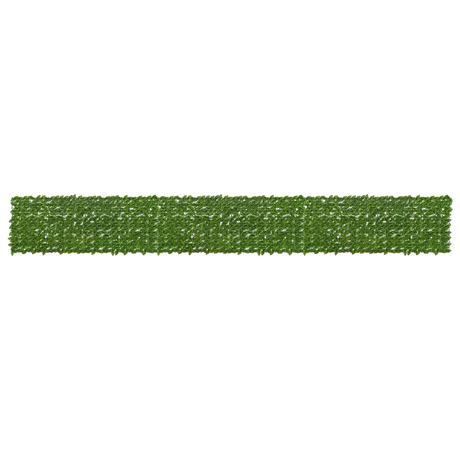 vidaXL Ecran de balcon cu frunze Verde și galben 600 x 75 cm