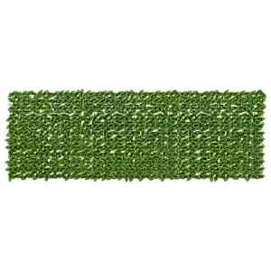 Clona na balkon s listy Zelená a žlutá 300 x 100 cm - obrázek 1