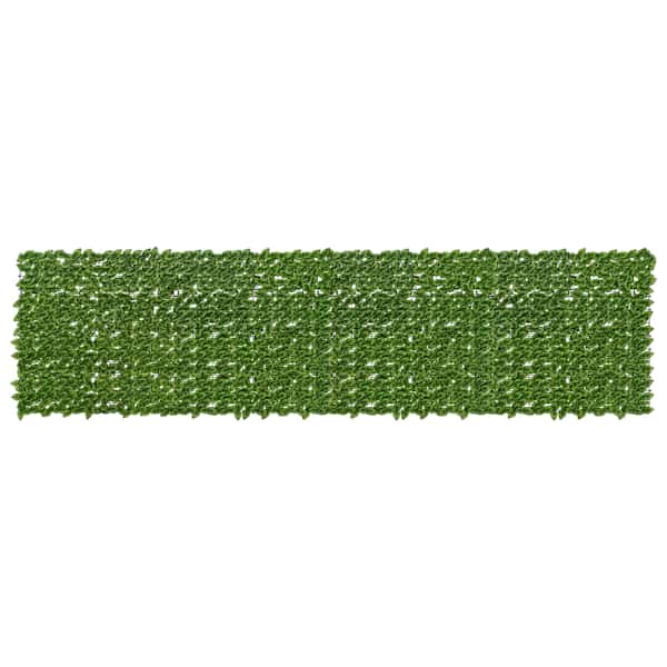 vidaXL R&otilde;du ekraan lehtedega Roheline ja Kollane 400 x 100 cm