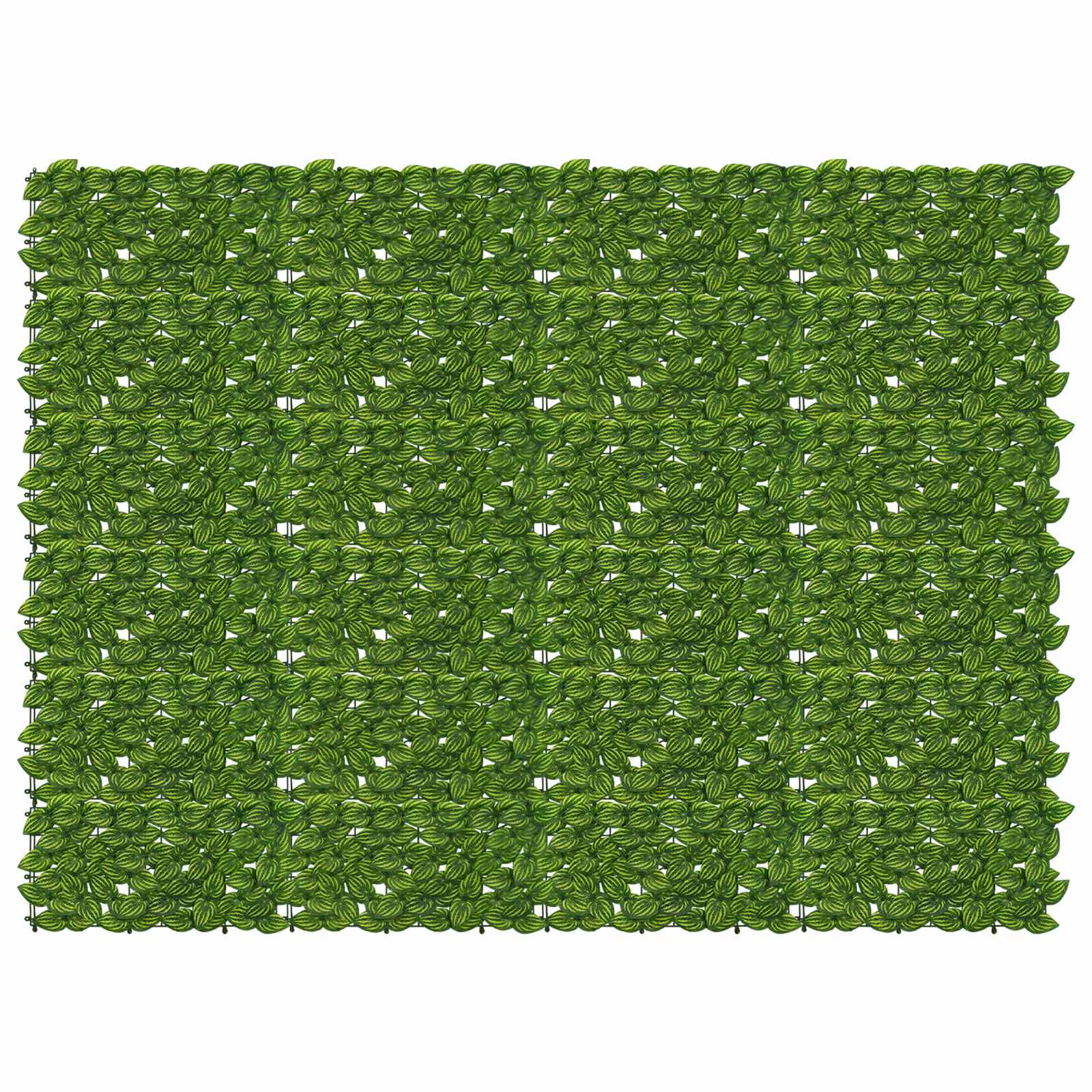 Balkonscherm met bladeren Groen en Geel 200 x 150 cm image 1