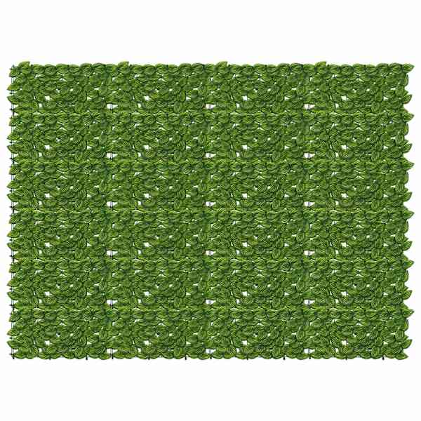 vidaXL R&otilde;du ekraan lehtedega Roheline ja Kollane 200 x 150 cm