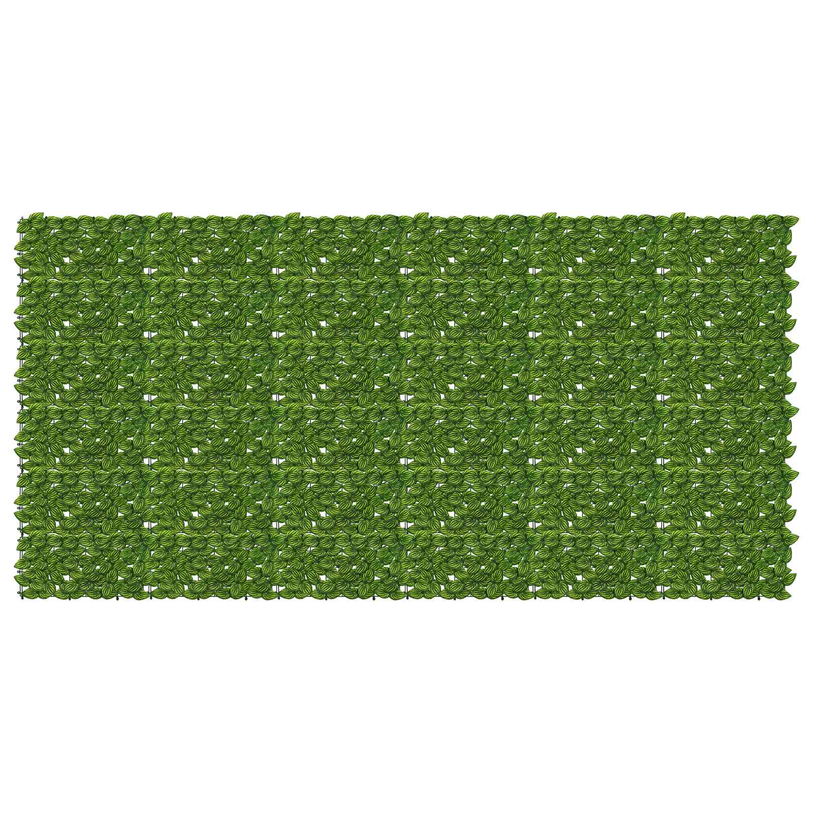 vidaXL Ecran de balcon cu frunze Verde și galben 300 x 150 cm